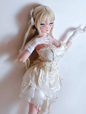 F8183-150cm/5ft-27.5kg  Silicone Anime Futa Sex Doll | Elsa Babe