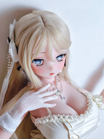 F8183-150cm/5ft-27.5kg  Silicone Anime Futa Sex Doll | Elsa Babe