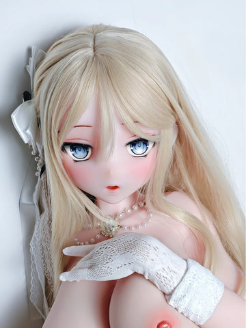 F8183-150cm/5ft-27.5kg  Silicone Anime Futa Sex Doll | Elsa Babe