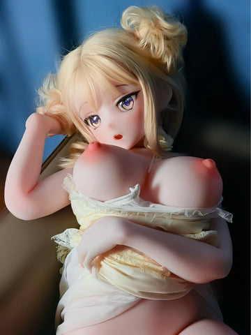 F9490-151cm/4ft11-29kg Silicone Anime Cute Hentai Sex Doll | Elsa Babe