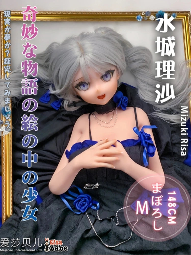 F8019-150cm/5ft-27.5kg Silicone  Anime Hentai Sex Doll | Elsa Babe