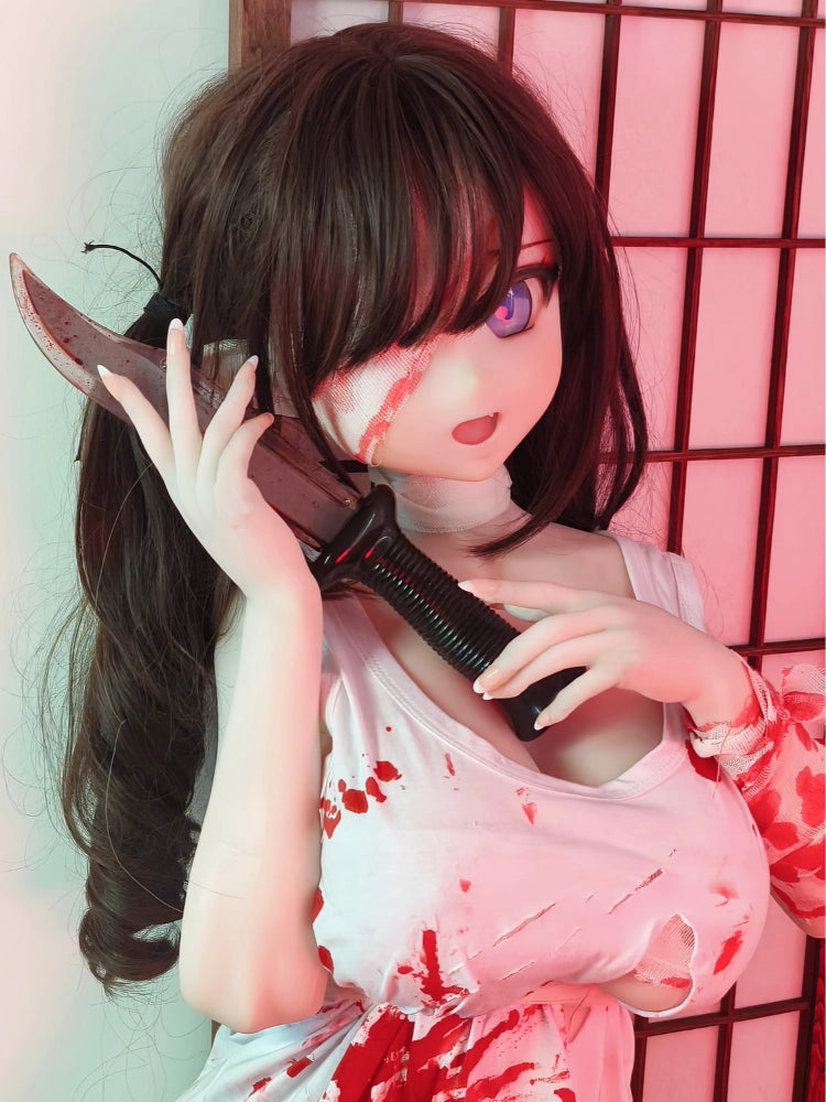 F8172-150cm/5ft-27.5kg  Silicone Anime Sex Doll | Elsa Babe