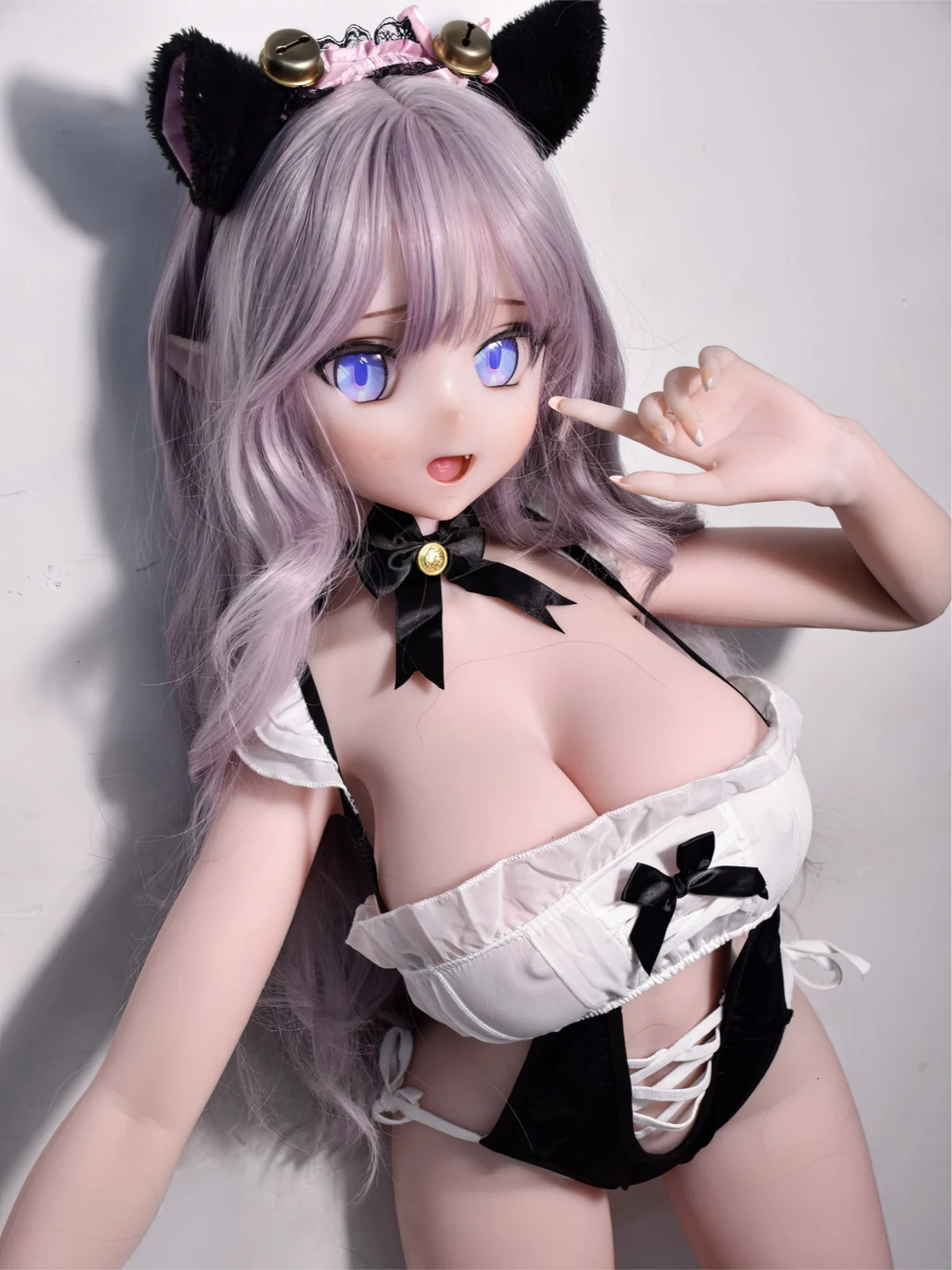 F9277-150cm/5ft-27.5kg Silicone Head Anime naked sex doll | Elsa Babe