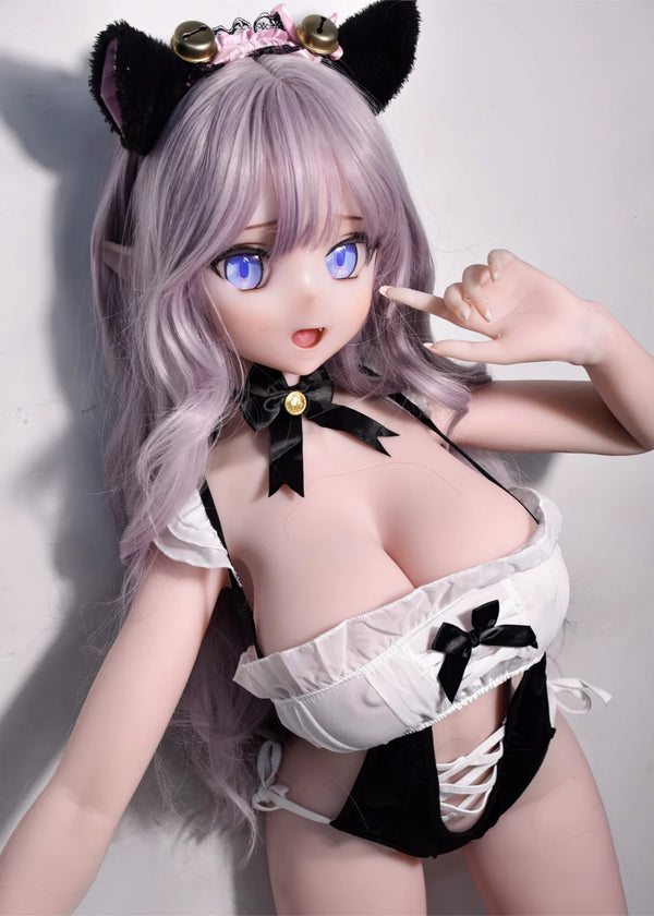 F9277-150cm/5ft-27.5kg Silicone Head Anime naked sex doll | Elsa Babe
