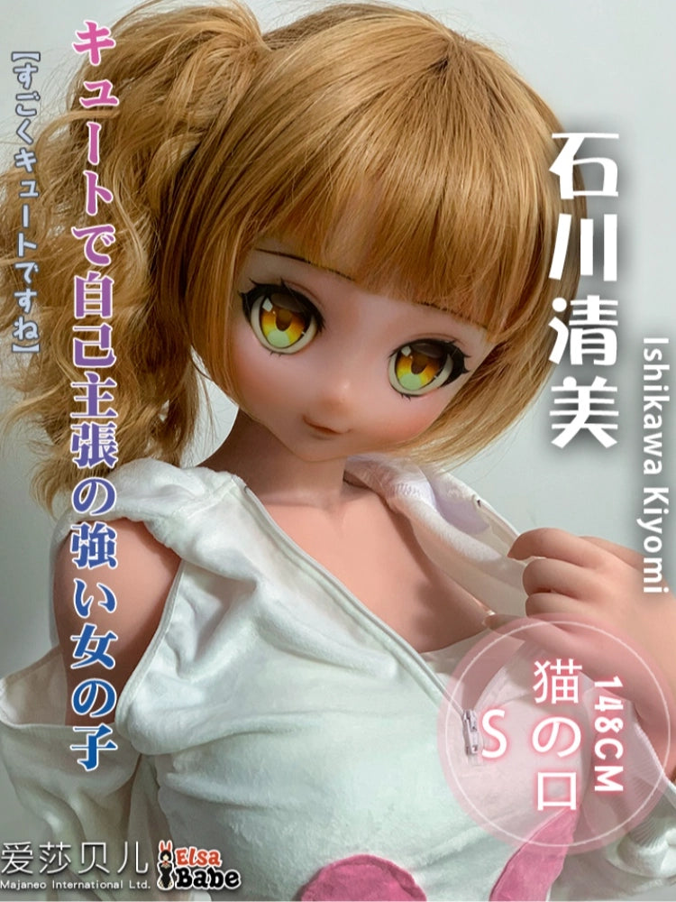 F5553-150cm/5ft-27.5kg Life Size Hentai Anime Silicone Sex Doll | Elsa Babe