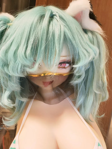 F9359-150cm/5ft 27.5kg Anime Adult Sex Dolls Silicone Head | Elsa Babe