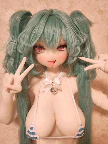 F9359-150cm/5ft 27.5kg Anime Adult Sex Dolls Silicone Head | Elsa Babe