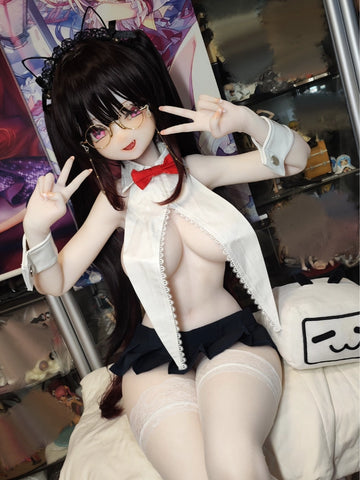 F5556-150cm/5ft-27.5kg Life Size Hentai Anime Silicone Sex Doll | Elsa Babe