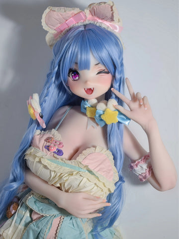 F8099-150cm/5ft-27.5kg Anime Silicone Sex Doll | Elsa Babe