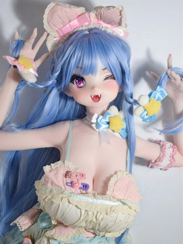 F8099-150cm/5ft-27.5kg Anime Silicone Sex Doll | Elsa Babe