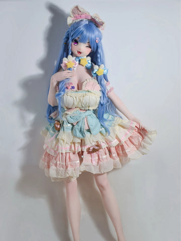 F8099-150cm/5ft-27.5kg Anime Silicone Sex Doll | Elsa Babe