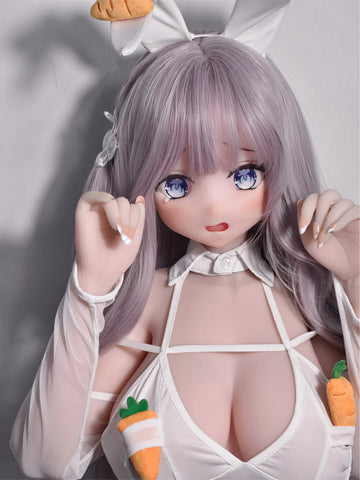 F9219-150cm/5ft-27.5kg Anime Hentai Silicone Full Body Sex Dolls | Elsa Babe