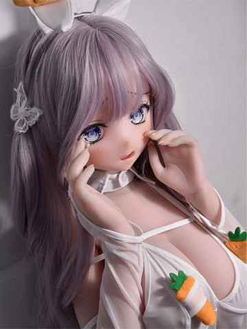 F9219-150cm/5ft-27.5kg Anime Hentai Silicone Full Body Sex Dolls | Elsa Babe