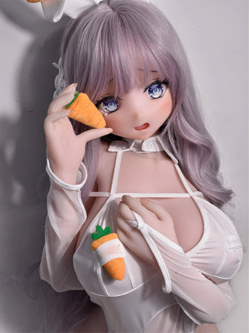F9219-150cm/5ft-27.5kg Anime Hentai Silicone Full Body Sex Dolls | Elsa Babe
