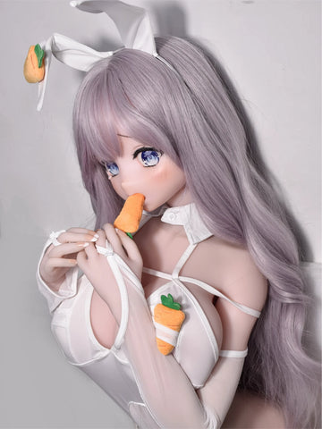 F9219-150cm/5ft-27.5kg Anime Hentai Silicone Full Body Sex Dolls | Elsa Babe