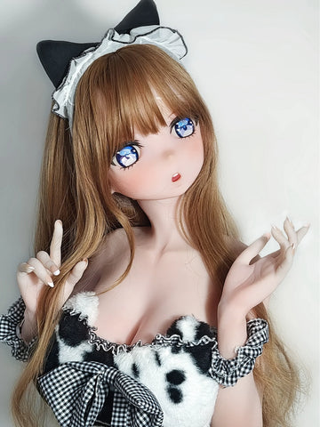 F9246-150cm/5ft-27.5kg Silicone Head Anime full size sex doll | Elsa Babe