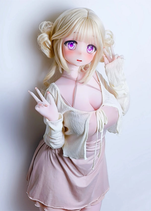 F9440-151cm/4ft11-29kg Anime Silicone Asian Doll Naked | Elsa Babe