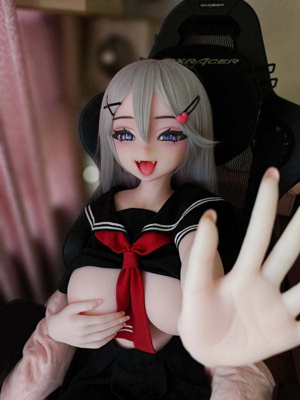 F8191-150cm/5ft-27.5kg  Silicone Anime Sex Doll | Elsa Babe