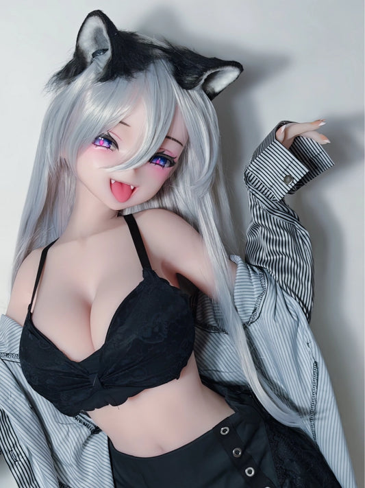 F8208-150cm/5ft-27.5kg  Silicone Anime Full Size Waifu Sex Doll | Elsa Babe