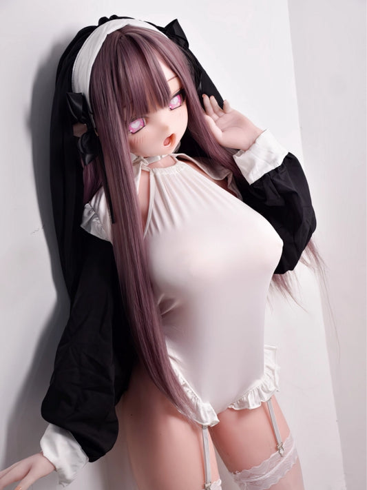 F8034-150cm/5ft-27.5kg Silicone  Anime Hentai Sex Doll | Elsa Babe