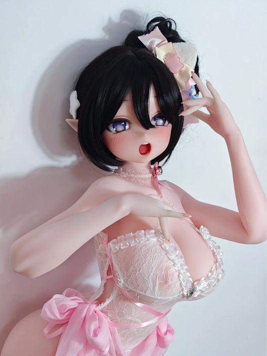 F9304-150cm/5ft-27.5kg Silicone Head Anime sex doll tiny | Elsa Babe