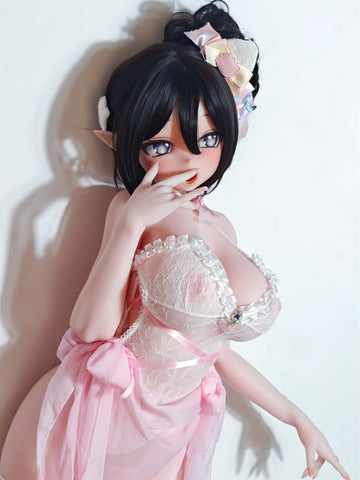 F9304-150cm/5ft-27.5kg Silicone Head Anime sex doll tiny | Elsa Babe