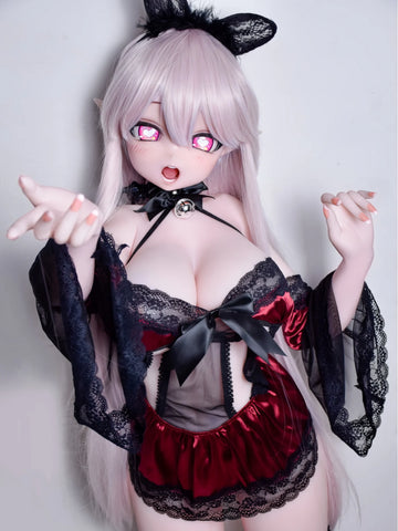 F8034-150cm/5ft-27.5kg Silicone  Anime Hentai Sex Doll | Elsa Babe