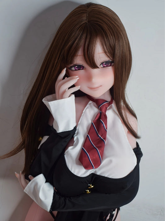 F5587-150cm/5ft-27.5kg  mini Anime Silicone Sex Doll | Elsa Babe