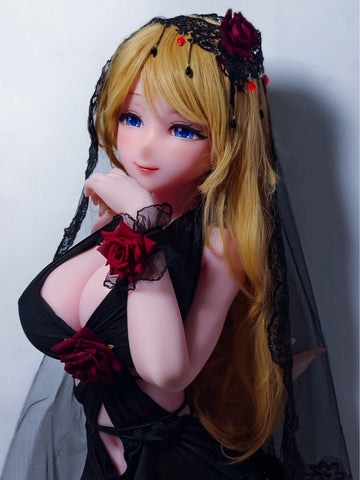 F8110-150cm/5ft-27.5kg Anime Silicone Sex Doll | Elsa Babe