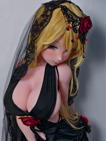 F8110-150cm/5ft-27.5kg Anime Silicone Sex Doll | Elsa Babe
