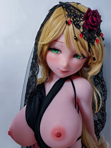 F8110-150cm/5ft-27.5kg Anime Silicone Sex Doll | Elsa Babe