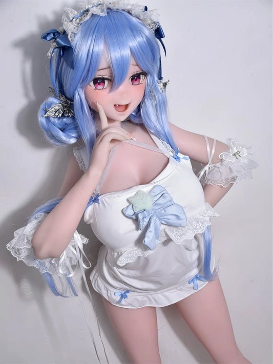 F9371-150cm/5ft 27.5kg Anime Hentai Full Size Sex Doll Silicone Head | Elsa Babe