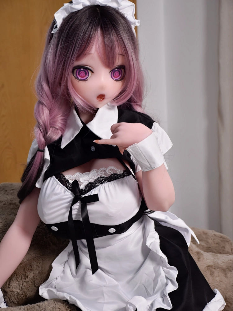 F5566-150cm/5ft-27.5kg Hentai Japanese Anime Silicone Futa Sex Doll | Elsa Babe