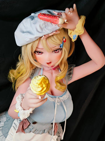 F8097-150cm/5ft-27.5kg Anime Japanese Silicone Sex Doll | Elsa Babe