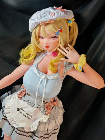 F8097-150cm/5ft-27.5kg Anime Japanese Silicone Sex Doll | Elsa Babe
