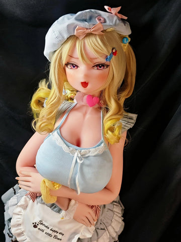 F8097-150cm/5ft-27.5kg Anime Japanese Silicone Sex Doll | Elsa Babe