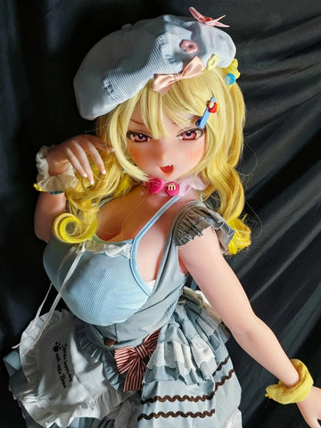 F8097-150cm/5ft-27.5kg Anime Japanese Silicone Sex Doll | Elsa Babe