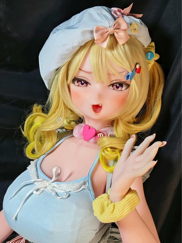 F8097-150cm/5ft-27.5kg Anime Japanese Silicone Sex Doll | Elsa Babe