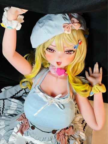 F8097-150cm/5ft-27.5kg Anime Japanese Silicone Sex Doll | Elsa Babe