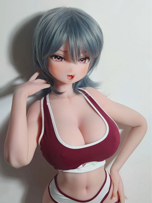 F8197-150cm/5ft-27.5kg  Silicone Anime Sex Doll | Elsa Babe