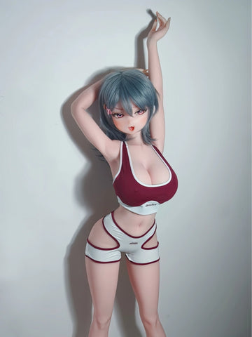 F8197-150cm/5ft-27.5kg  Silicone Anime Sex Doll | Elsa Babe