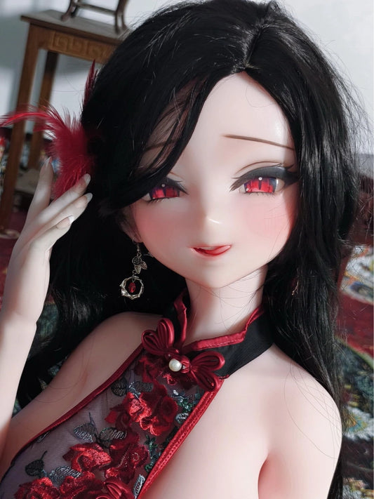 F8166-150cm/5ft-27.5kg  Silicone Anime Hentai Sex Doll | Elsa Babe