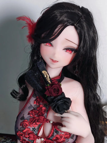 F8166-150cm/5ft-27.5kg  Silicone Anime Hentai Sex Doll | Elsa Babe