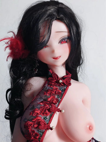 F8166-150cm/5ft-27.5kg  Silicone Anime Hentai Sex Doll | Elsa Babe