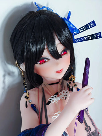 F9253-150cm/5ft-27.5kg Silicone Head Anime full size sex dolls | Elsa Babe