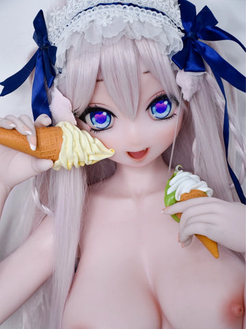 F8108-150cm/5ft-27.5kg Mini Anime Silicone Sex Doll | Elsa Babe