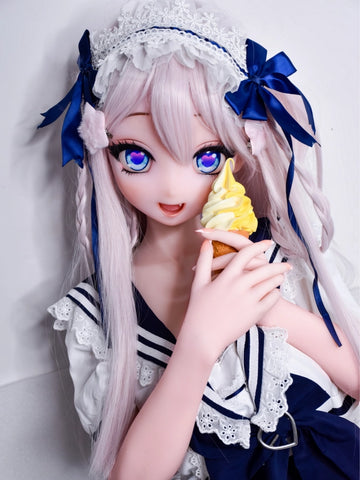 F8108-150cm/5ft-27.5kg Mini Anime Silicone Sex Doll | Elsa Babe