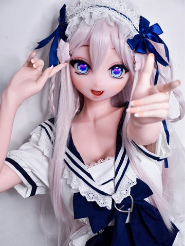 F8108-150cm/5ft-27.5kg Mini Anime Silicone Sex Doll | Elsa Babe