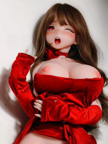F9307-150cm/5ft-27.5kg Silicone Head Anime naked doll sex | Elsa Babe