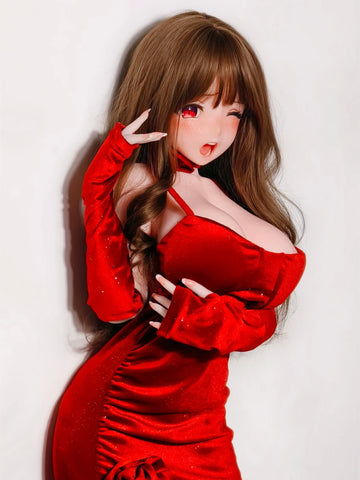 F9307-150cm/5ft-27.5kg Silicone Head Anime naked doll sex | Elsa Babe